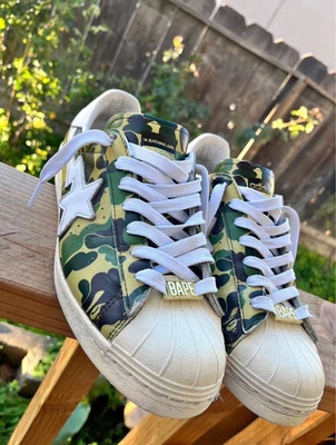 adidas BAPE x Superstar 80s ABC Camo - огромный выбор по лучшим