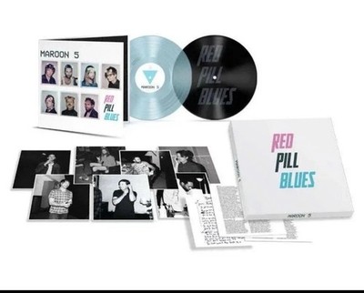 Red Pill Blues Deluxe by Maroon 5/2 Vinyl Blue Black Vinyl Box Set