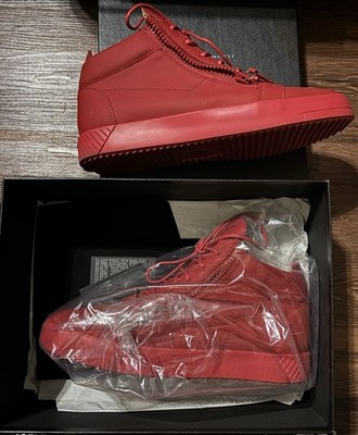 New - AUTHENTIC Men s Giuseppe Zanotti Red Sneakers  EU 47 / US 13