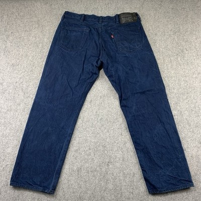 Levi's 501 Jeans Size 38x30 (36x27) MensDenim Straight Leg Button Fly Indigo