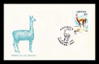 Dr Jim Stamps Peru Guanaco First Day Issue Cachet Cover 1995 Serpost