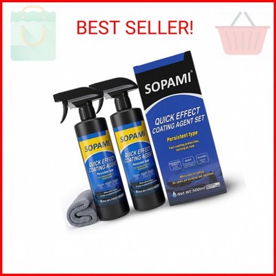 Sopami Ceramic Paint Sealant, Ceramic Coating Maximum Gloss & Shine ceramic wax,