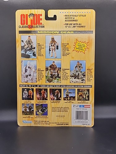 GiJoe Classic Collection M.O.P.P. Mission Gear BRAND NEW - Picture 2 of 2