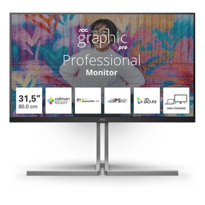 AOC U32U3CV Monitor 80 cm (31,5 Zoll)