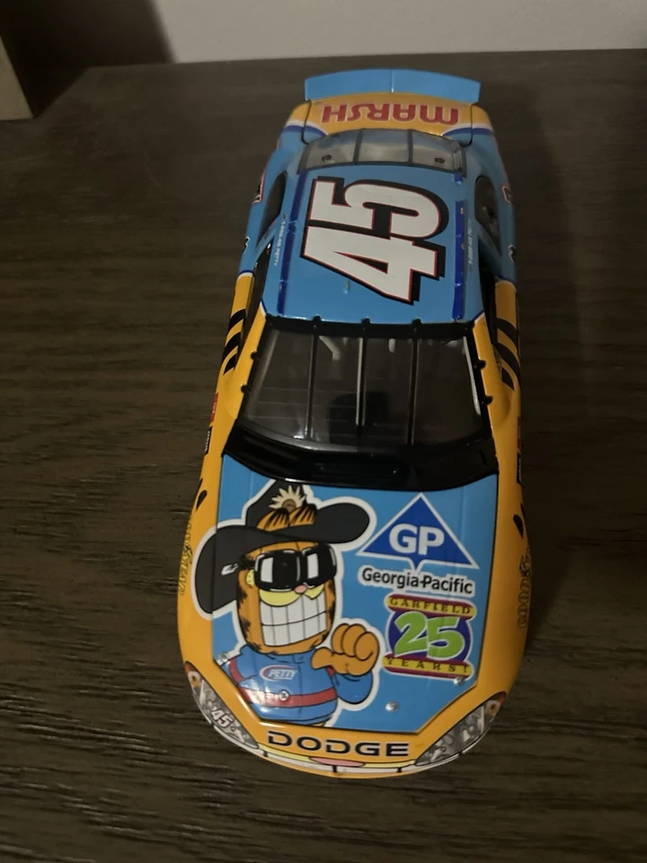 RARO Kyle Petty #45 Brawny Garfield DieCast *sin caja* escala 1/24 Foto 2 de 4