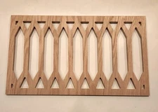 Front Grill For Edison Diamond Disc A-80 or B-80 Phonograph - Quartersawn Oak