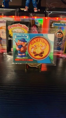 Garbage Pail Kids 2024 Kids At Play Gory Rory Camping Patch Blue 36/99