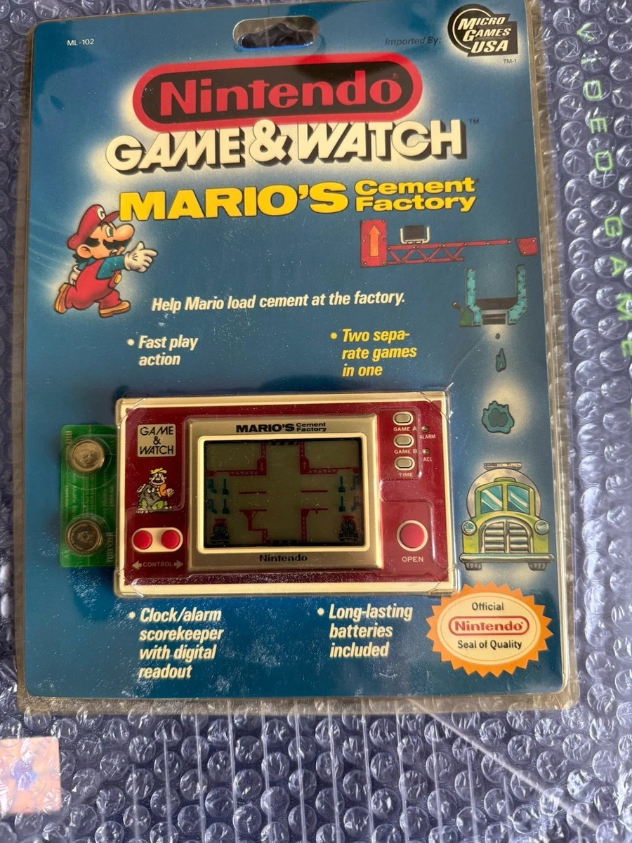 Game watch mario cement | Compra online en eBay