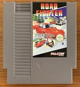 NES ~ ROAD FIGHTER Nintendo Game NES-39-AUS Game Cart Sleeve Inst Boxed Pal A