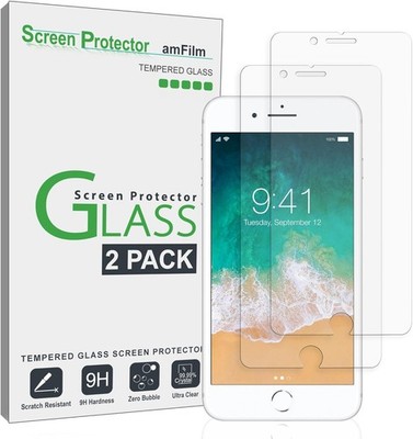 2 Pack Essential Screen Protector for iPhone SE 3, 8, 7, 6S, 6, Anti-Scratch & H