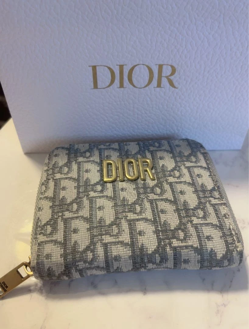 Mini portefeuille pliable Christian Dior