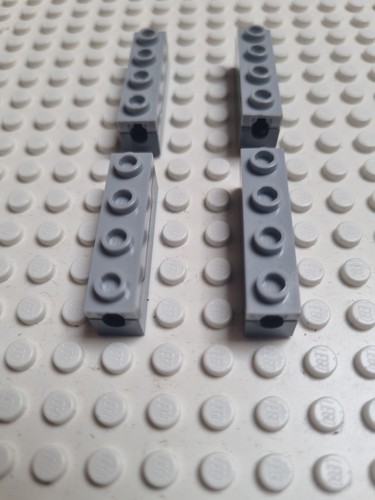 LEGO 4x Lanciaproiettili Grigio Bluastro Scuro, 1 x 4 Sparatutto a Molla 15400 - Foto 3 di 3