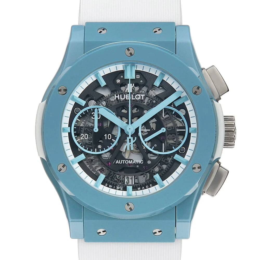 Hublot — HUBLOT Aerofusion Chronograph Light Blue Ceramic Tomiya Special Limited to 7...