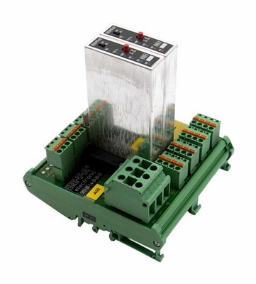E-T-A electronic SVS1-04-L4-S1-E0-C1 module + ESS1-001-DC24V-3A/6A -used-