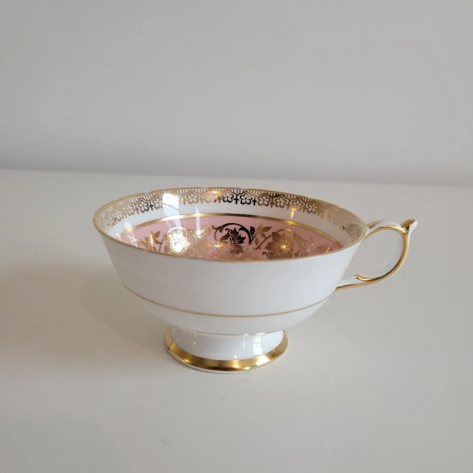 Paragon Vintage Gold Pink Floral Teacup Only - Image 2 of 4