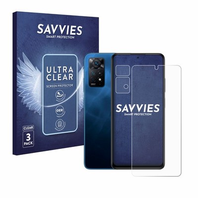 6x Schutzfolie Xiaomi Redmi Note 11 Pro 5G (Display+Kamera) Display Schutz Folie