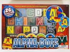 Alphabots Transforming Alphabet Robots Numbers Learning Toy by Lakeshore SEALED