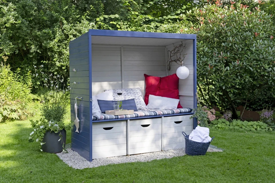 Bondex Dauerschutz-Holzfarbe 2,5 l, granitgrau / platinum Holzschutzfarbe - Bild 2 von 3