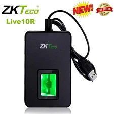 Zkteco ZK9500 Live10R 500DP Biometric Fingerprint Reader USB Scaner Sensor NEW