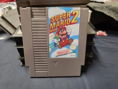 Super Mario Bros. 2 (Nintendo NES, 1988) Authentic Cartridge Cart Only