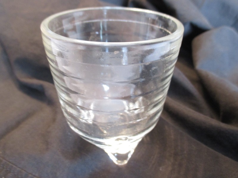 Vintage McKee Glasbake Footed Egg Coddler