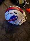 Andre Reed Signed HOF 14 Inscription - Buffalo Bills Full-Size Replica Helmet