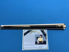 PECHAUER POOL CUE BRETT FAVRE LTD EDITION #22 OF 25 MAPLE AND ROGUE SHAFTS 8" EX