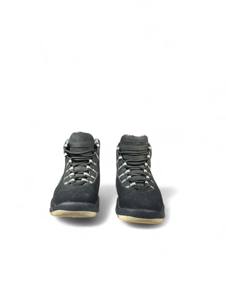 Jordan Mujer Negro Gamuza Zapatillas Botas Suela de Goma Trednova Talla 4.5 Foto 4 de 4