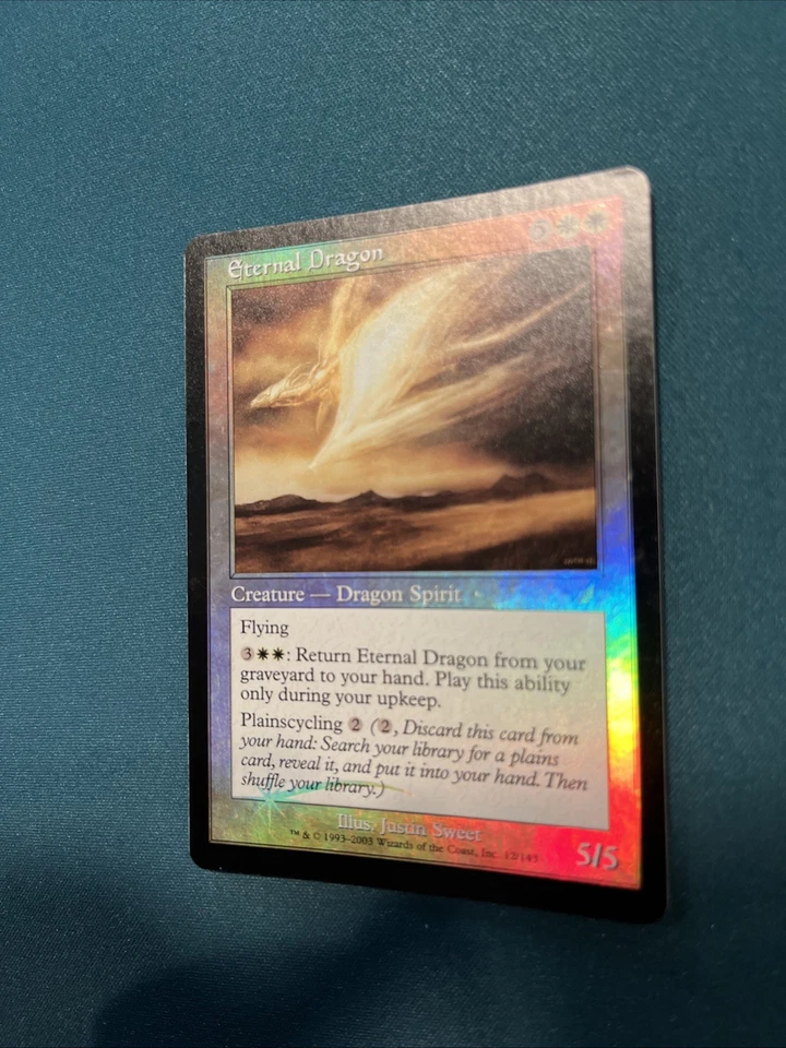 MTG Eternal Dragon Scourge Foil LP Light Play - Image 3 of 4