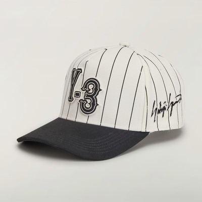 adidas Y-3 Pinstripe Baseball Cap Unisex Lifestyle Casual Sports
