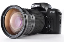 Nikon F60 SLR Film Camera + Tokina AF 28-210mm Lens Near Mint from Japan #6293