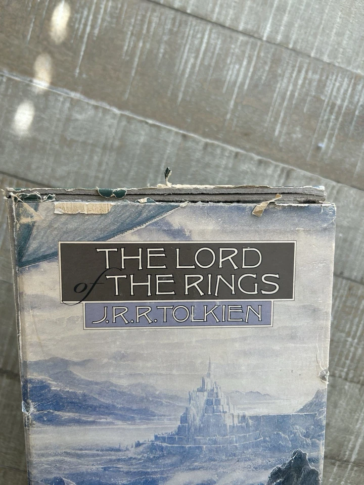 The Lord of the Rings 3-Volume Boxed Set J.R.R. Tolkien Houghton Mifflin HC DJ - Image 3 of 3