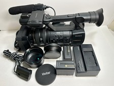 Sony HXR-NX5U Camcorder w/ Adapters, Batteries, Sony Mic - Full Kit