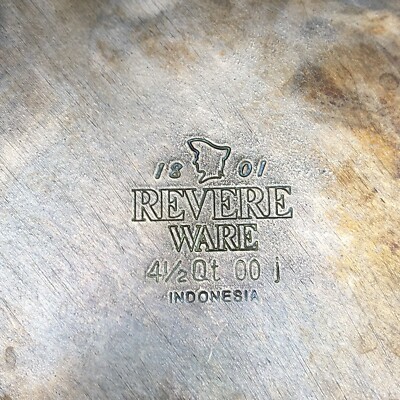 Revere Ware Copper Bottom Cookware YOU PICK 4 1/2, 2, 1 1/2, 1 QT