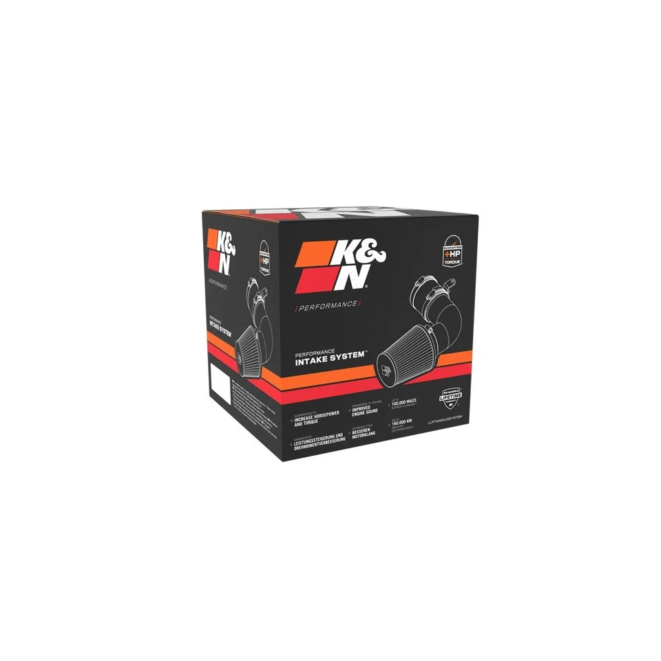 Kit de sistema de admisión de aire K&N 57-0593 FIPK para Audi A4 1,8 L Turbo 150 HP Foto 2 de 4