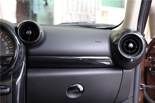 Borde de ventilación de salida de aire acondicionado de fibra de carbono para Mini Countryman R60 11-16 - Imagen 7 de 9