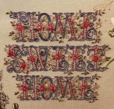 Bucilla Embroidery Kit Ribbon Home Sweet Home...