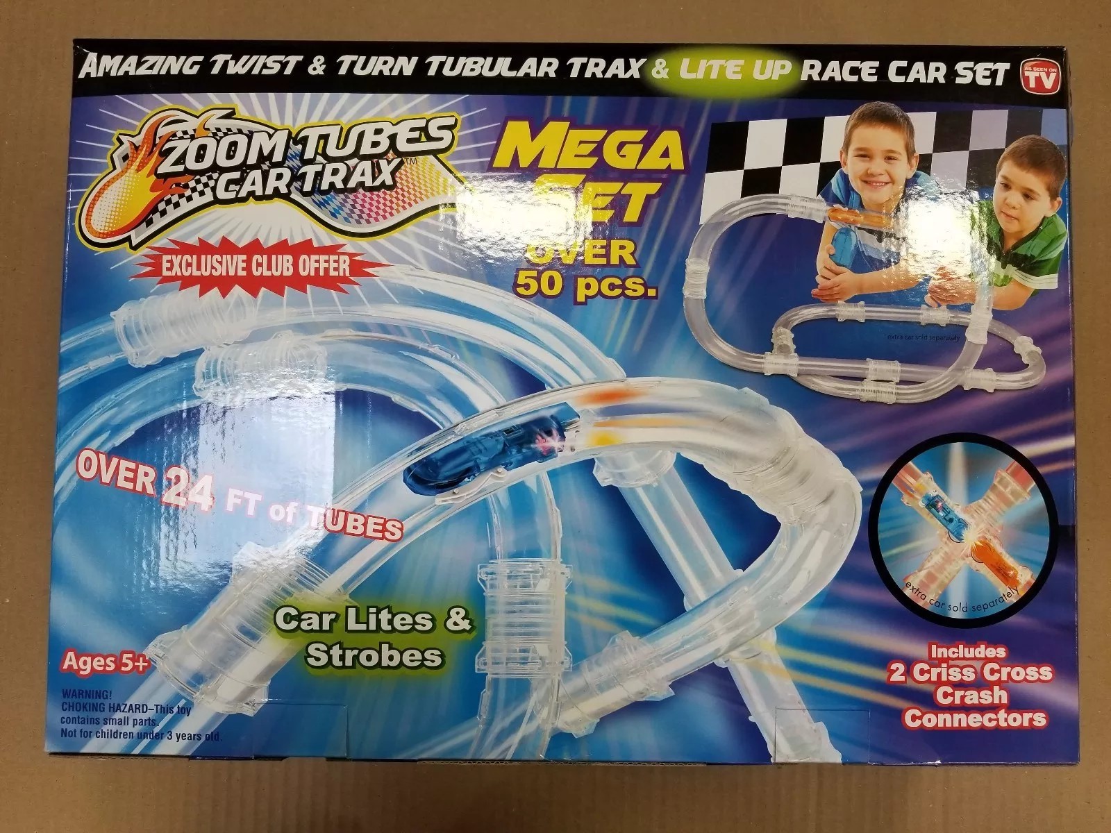zoom tubes car trax mega set