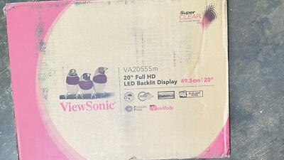 ViewSonic VA2055SM 20 Inch 1080p LED Monitor with VGA Input and Enhanced Viewing