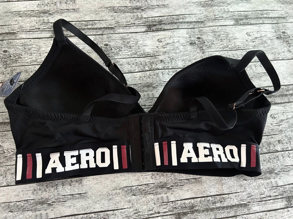 Nwt Aeropostale Aero Black 2 Way Convertible Padded Bra 34B - Image 2 of 2