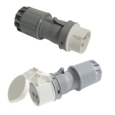 CEE Stecker / Kupplung 16A 42V / 2 - polig 12h IP44 / 082-12v / 282-12v