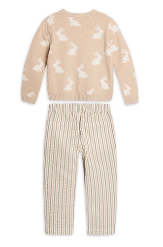 New Wonder Nation Boys Crewneck Sweater And Pants Set 2-Piece Size 4 T - Picture 4 of 10