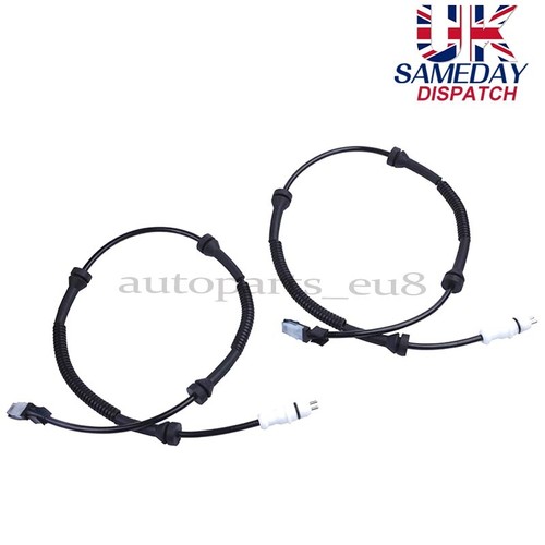 2PCS 13117289 Front ABS Wheel Speed Sensor For Vauxhall Vivaro Renault Trafic - Picture 2 of 6