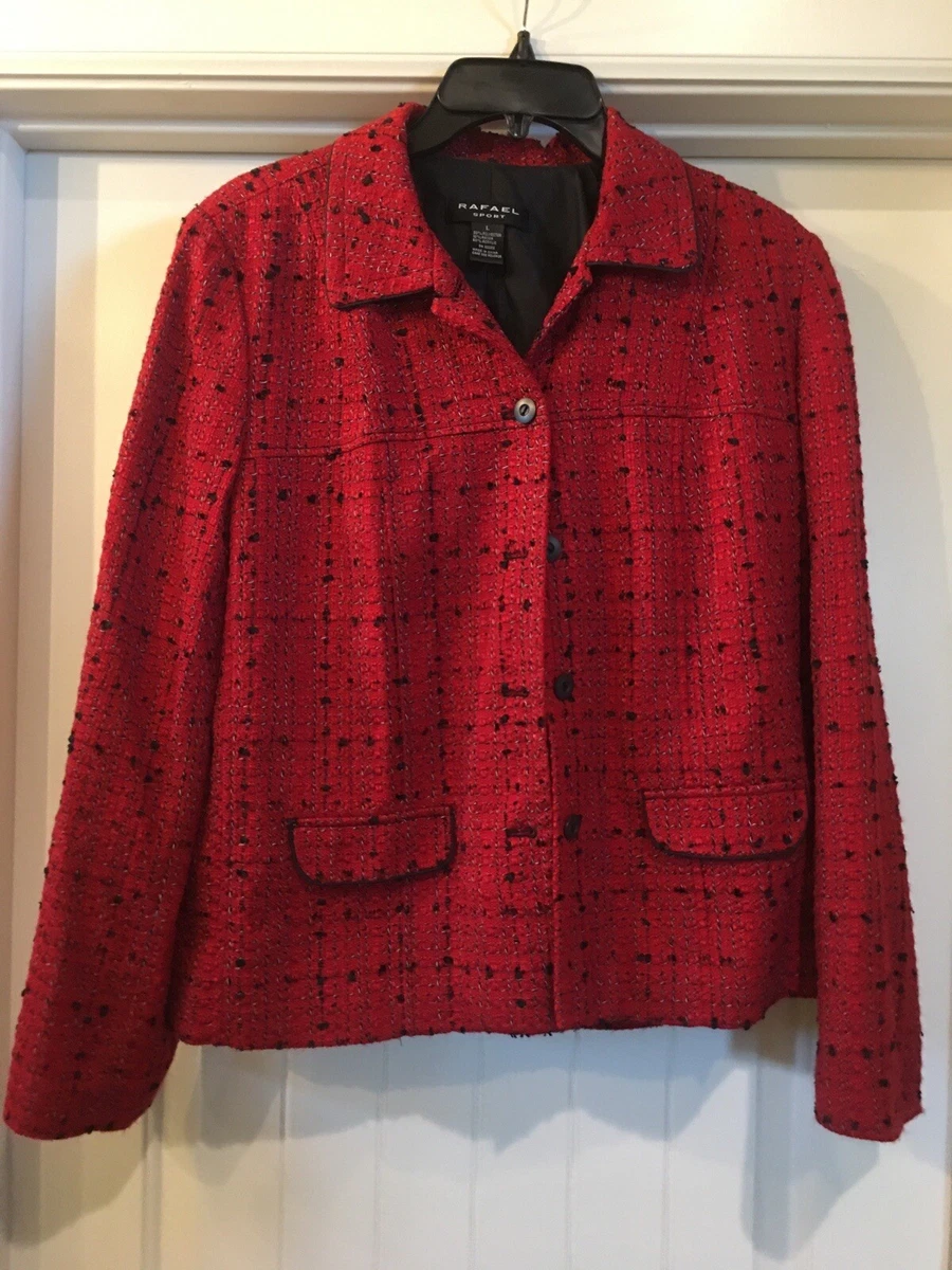 Bright red deals suit jacket