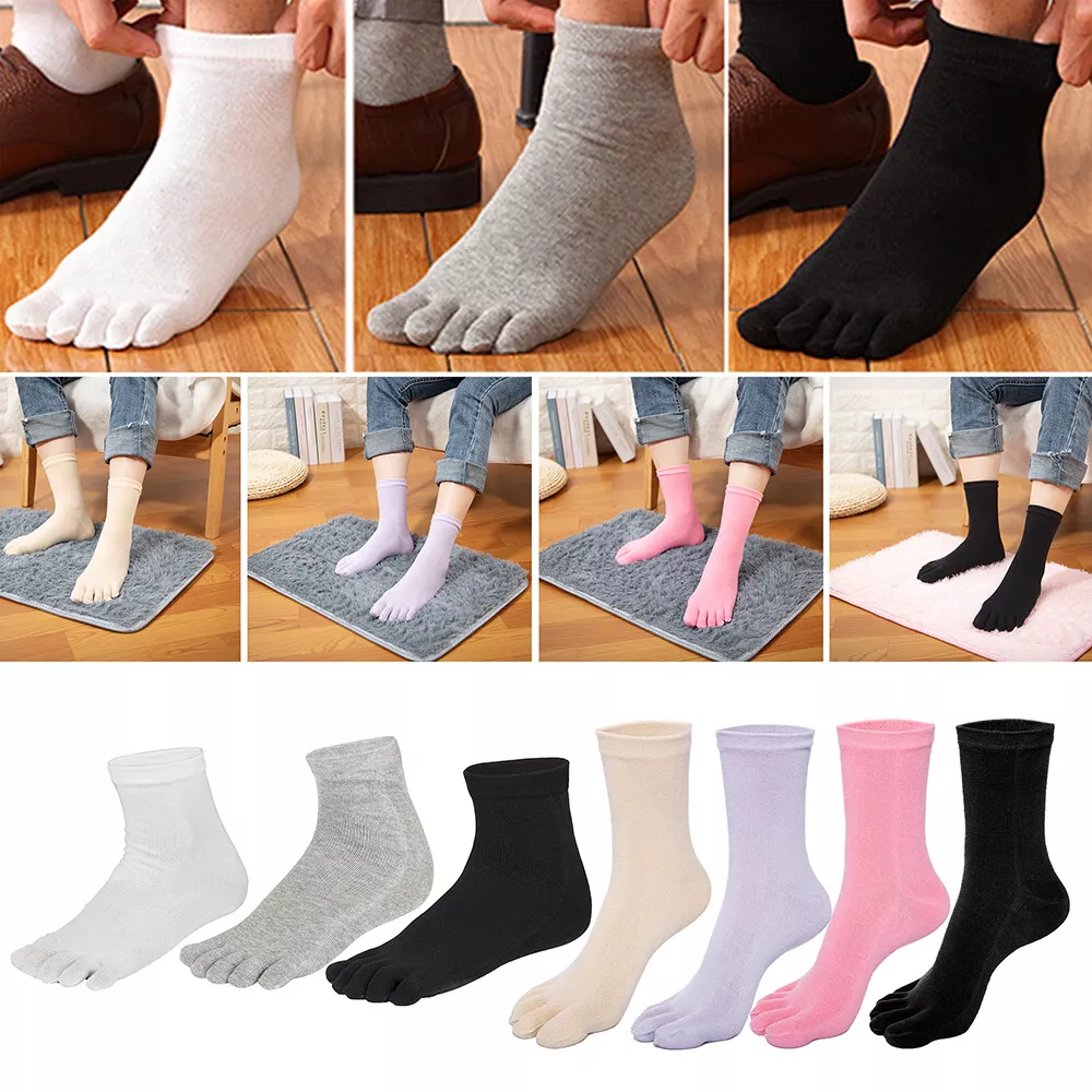 Flip flop toe clearance socks