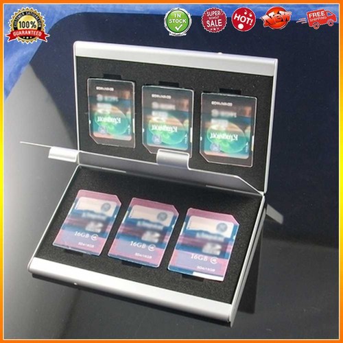 Memory Card Protecter Box Portable Holder Case Accessories for SD/SDHC