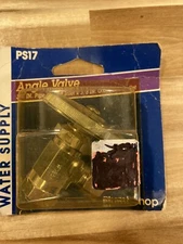 PlumbShop PS17 Angle Valve 3/8” Pipe Thread Inlet x 3/8”O.D. Tube Outlet