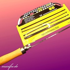 Bügelsäge mit 5 Sägeblättern, Laubsäge, Eisensäge Art.-Nr. 20018