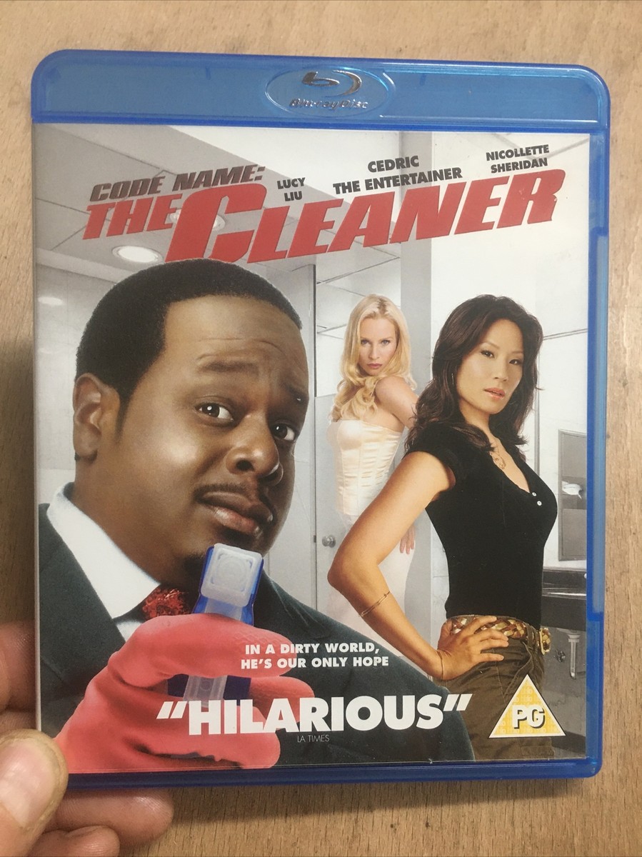 Code Name:The Cleaner-Cedric the Entertainer Lucy Liu(UK Blu