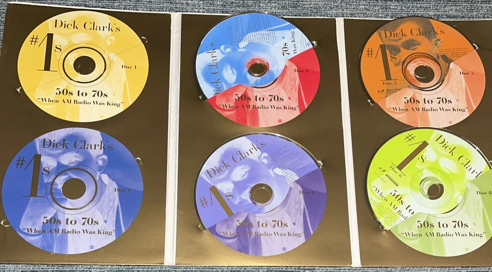 VARIOUS - Dick Clark's #1's: 50s to 70s When AM Radio Was King CD Foto 2 de 3
